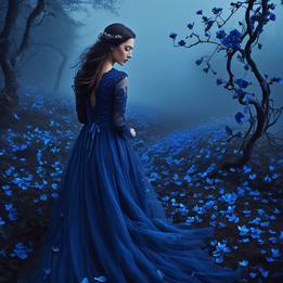 Cascading Petals dream symbolism visualization