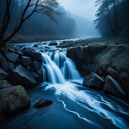 Cascading River dream symbolism visualization