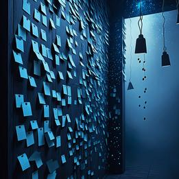 Cascading Sticky Tabs dream symbolism visualization