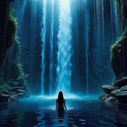 Cascading Water Room dream symbolism visualization