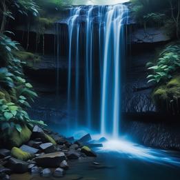 Cascading Waterfall of Sweat dream symbolism visualization