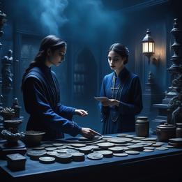 Cashier dream symbolism visualization