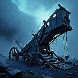 Catapult dream symbolism visualization