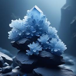 Celestite Cluster dream symbolism visualization