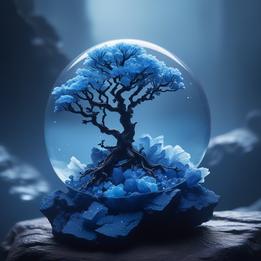 Celestite Sphere dream symbolism visualization