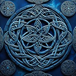 Celtic Knots on Stone dream symbolism visualization