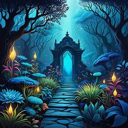 Cerebral Garden dream symbolism visualization