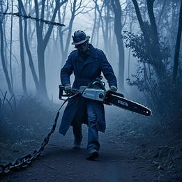 Chain Saw dream symbolism visualization