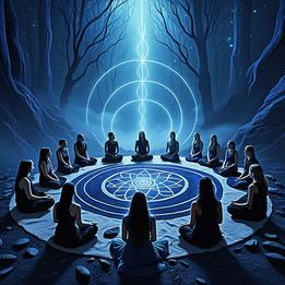 Chanting Circle dream symbolism visualization
