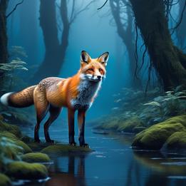 Charming Fox dream symbolism visualization