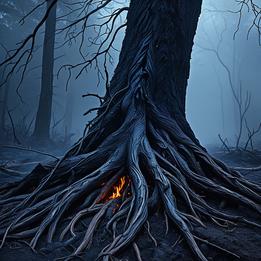 Charred Root dream symbolism visualization