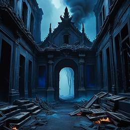 Charred dream symbolism visualization