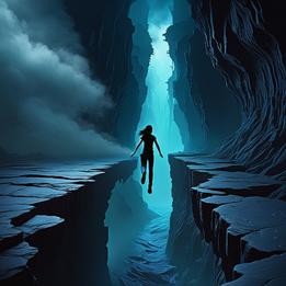 Chasm dream symbolism visualization