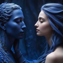 Cheek dream symbolism visualization