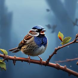 Chirpy Sparrow dream symbolism visualization