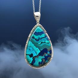 Chrysocolla Pendant
