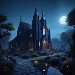 Church dream symbolism visualization