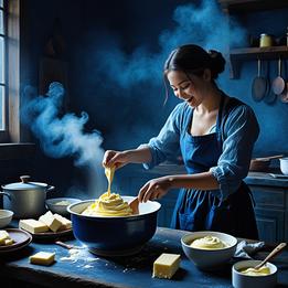 Churning Butter dream symbolism visualization