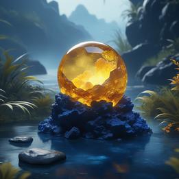 Citrine Sphere dream symbolism visualization