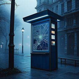 City Map Kiosk
