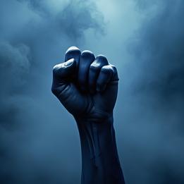 Clenched Fist dream symbolism visualization