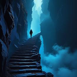 Climbing dream symbolism visualization