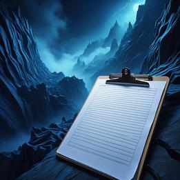 Clipboard Paper dream symbolism visualization