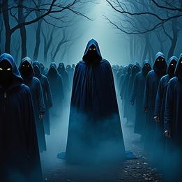 Cloaked Stranger dream symbolism visualization