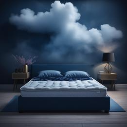Cloud-shaped Mattress dream symbolism visualization