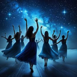 Clustered Stars dream symbolism visualization