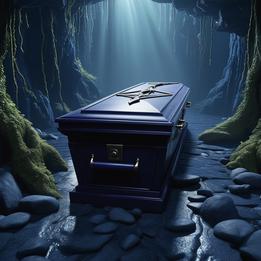 Coffin dream symbolism visualization