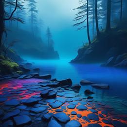 Colorful dream symbolism visualization