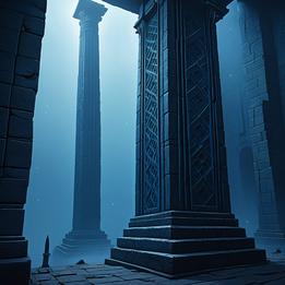 Column dream symbolism visualization