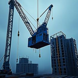 Construction Crane dream symbolism visualization