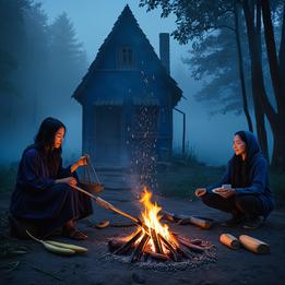 Cooking Grain Over Fire dream symbolism visualization