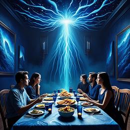 Cosmic Radiation dream symbolism visualization