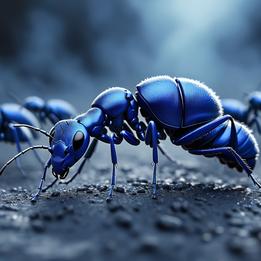 Cosmic Silver Ant dream symbolism visualization