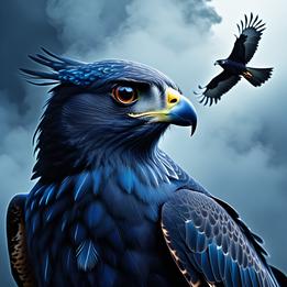 Courageous Falcon dream symbolism visualization