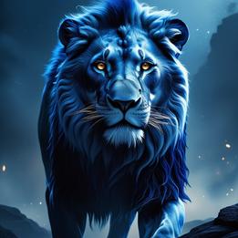 Courageous Lion dream symbolism visualization