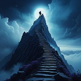 Courageous Peak dream symbolism visualization