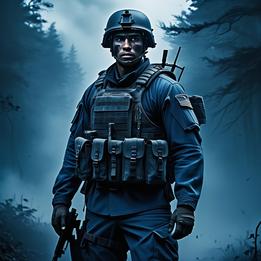 Courageous Soldier dream symbolism visualization