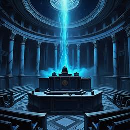 Courtroom dream symbolism visualization