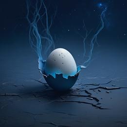 Cracked Egg dream symbolism visualization