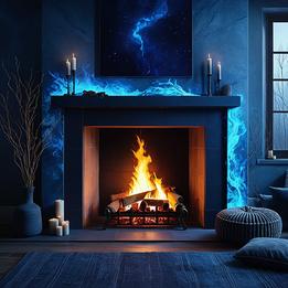 Crackling Fire dream symbolism visualization