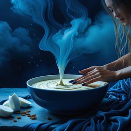 Creamy dream symbolism visualization