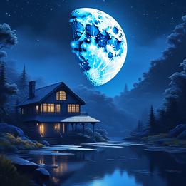 Crescent Moon Lodge dream symbolism visualization