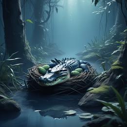 Crocodile Nest dream symbolism visualization
