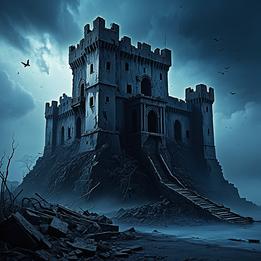 Crumbling Fortress dream symbolism visualization