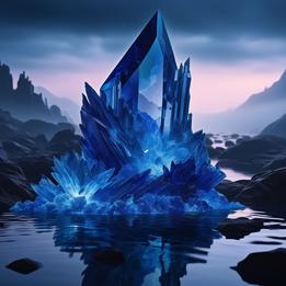 Crystal dream symbolism visualization