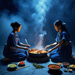 Culinary Ritual dream symbolism visualization